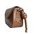 Bolsa Alça Nó Couro Legítimo  Caramelo - Imagem 2