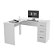 Mesa Para Escritório Em L Com 3 Gavetas Office Plus Appunto Branco - Imagem 3