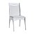 Conjunto Mesa com Base + 6 cadeiras Branco - Móveis Canção - Imagem 4