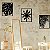 Trio De Quadros Decorativos Folhas Mdf Vazado Preto G +brinde - Imagem 8