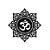 Quadro Símbolo Om Mandala Omshantiom Proteção 60cm - Imagem 2