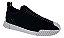 Tênis Slip On Arezzo Preto Knit A12050001 - Imagem 1