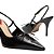 Scarpin Arezzo Couro Bico Fino Slingback Gisele A129300002 - Imagem 9