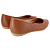 Sapatilha Usaflex Couro Bico Redondo Matelassê T7562 - Imagem 5