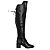 Bota Bottero Over The Knee Couro Cano Alto 347805 - Imagem 4