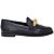 Mocassim Arezzo Couro Metal Bold Silvia Braz A127750011 - Imagem 1
