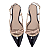 Sapatilha Arezzo Slingback Spikes Laço A130290065 - Imagem 3