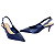 Scarpin Arezzo Couro Salto Baixo Slingback Laço A127570138 - Imagem 2