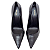 Scarpin Arezzo Couro Salto Bamboo Metal A135490001 - Imagem 3