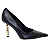 Scarpin Arezzo Couro Salto Bamboo Metal A135490001 - Imagem 1