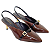 Scarpin Luz da Lua Slingback Bico Fino Salto Baixo 58060031 - Imagem 4