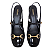 Sapato Arezzo Boneca Verniz Bloco Slingback A136570001 - Imagem 7