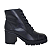 Bota Arezzo Coturno Couro Salto Bloco Tratorado A106130012 - Imagem 1