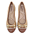 Scarpin Usaflex Couro Salto Bloco Enfeite MM0301 - Imagem 4