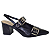 Scapin Mariotta Slingback Boneca Salto Bloco Fivela 20663 - Imagem 2
