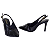 Scapin Mariotta Slingback Salto Alto Plissado 13563 - Imagem 6