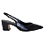 Scarpin Arezzo Slingback Couro Salto Bloco Médio A137570001 - Imagem 1