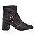 Bota Bottero Cano Curto Couro Salto Bloco 361807 - Imagem 1