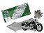 Jogo de Raios Aço Inox Polido 4mm Bace Traseiro Drag Star 650 - Imagem 1