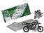 Jogo de Raios Aço Inox Polido 4mm Bace Dianteiro Xtz Lander 250 X Motard - Imagem 2