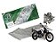 Jogo de Raios Aço Inox Polido 4mm Bace Traseiro Xt 660 - Imagem 1