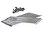 Jogo de Raios Aço Inox Polido 4mm Bace Dianteiro e Traseiro Shadow 750 Antes de 2011 - Imagem 2