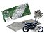 Jogo de Raios Aço Inox Polido 4mm Bace Dianteiro e Traseiro Stx 200 Motard - Imagem 1