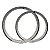 Par Aros em Alumínio Monaco 21x185 e 17x215 Xt 600 Xt 660r Falcon Xlx 250 350 Sahara Prata Cromado - Imagem 2
