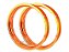 Par Aros em Alumínio Threeheads 18x160 e 18x185 Cg Titan Fan Start 125 150 160 Ybr Rd - Imagem 3