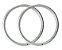 Par Aros em Alumínio Viper Vpr 18x160 Fino Cg Titan Fan Start 125 150 160 - Imagem 5