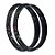 Par Aros em Alumínio Viper Vpr 18x160 Fino Cg Titan Fan Start 125 150 160 - Imagem 3
