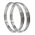 Par Aros em Alumínio Viper Vpr 18x160 e 18x185 Cg Titan Fan Start 125 150 160 Ybr Rd - Imagem 2
