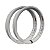 Par Aros em Alumínio Monaco Aero Cg 18x185 e 18x215 Ybr Rd Titan Fan Start Branco - Imagem 2
