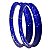 Par Aros em Alumínio Monaco Aero Cg 18x185 e 18x215 Ybr Rd Titan Fan Start Azul - Imagem 2