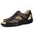 Sandália Masculina de Couro Palmilha de Gel Extremo Conforto 172 Café - Imagem 2