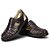 Sandália Masculina de Couro Palmilha de Gel Extremo Conforto 182 Café - Imagem 6