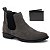 Bota Chelsea Boots Lançamento Polo North Cinza + Carteira Brinde - Imagem 1