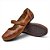 Sapatilha Feminina De Couro Bruna Paula BP-3019 Whisky - Imagem 5