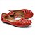 Sapatilha Feminina De Couro Bruna Paula BP-3004 Vermelho - Imagem 4