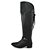 Bota Feminina Over BR2 11503 Preto Liso - Imagem 3