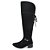Bota Feminina Over BR2 11503 Preto Camurça - Imagem 3