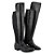 Bota Feminina Over Com Neoprene BR2 11563 Preto Lisa - Imagem 1