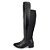 Bota Feminina Over Com Neoprene BR2 11563 Preto Lisa - Imagem 3