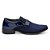 Sapato Social Masculino Conforto Giolo 1005 Verniz Azul - Imagem 3
