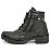 Coturno Feminino Lady Preto Ziper Lateral 11715 - Imagem 4