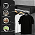 Kit 2 Cabideiro Arara Prateleira De Roupas Preta Closet 50 Cm - Imagem 12