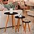 Kit Trio de Mesinhas Jogo de Mesas Lateral Decorativa - Imagem 2