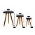 Kit Trio de Mesinhas Jogo de Mesas Lateral Decorativa - Imagem 6
