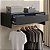 Cabideiro com Gaveta Suspenso Para Quarto Closet 60 cm Multiuso - Imagem 4