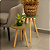 Kit 2 Mesas Pé Palito De Apoio E Lateral Sofa Mdf ou Mdp E Madeira - Imagem 5